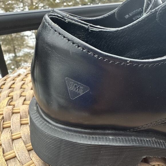 The Original Dr. Martens Shoes Oxford MADE IN ENGLAND Black Size 5 8782 Leather main image 16